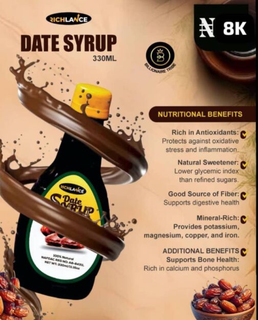 DATE SYRUP 330ML